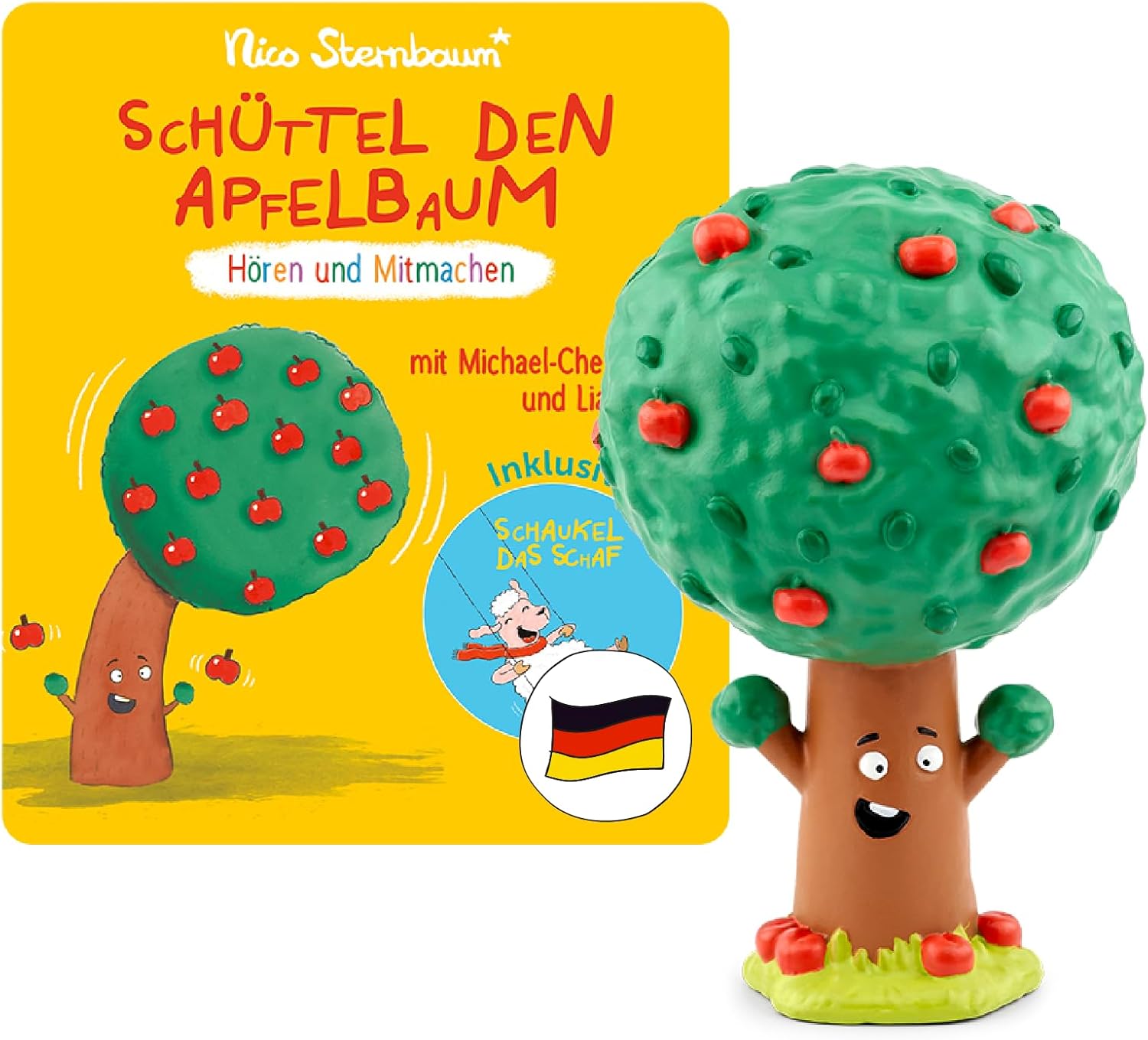 tonies Hörfiguren für Toniebox, Schüttel den Apfelbaum & Schaukel das Schaf, Hörspiel für Kinder ab 3 Jahren, Spielzeit ca. 50 Minuten - Image 1